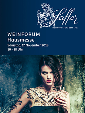 RUND 800 GÄSTE, 50 AUSSTELLER UND 500 WEINE BEI DER DIESJÄHRIGEN SAFFER HAUSMESSE – WEINFORUM